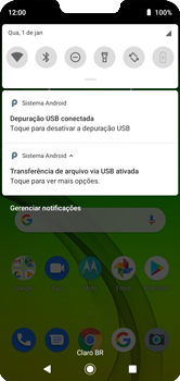 Transferir dados do telefone para o computador (Windows) - Motorola Moto G7 Power - Passo 4