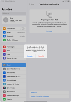 Como melhorar a velocidade da internet móvel - Apple iPad Pro 11 - Passo 6
