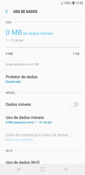 Como ativar e desativar uma rede de dados - Samsung Galaxy J4 Core - Passo 8