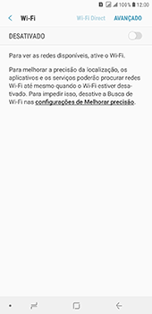 Como se conectar a uma rede Wi-Fi - Samsung Galaxy J8 - Passo 6