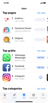 Como baixar aplicativos - Apple iOS 11 Apple iOS 11 - Passo 5