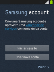 Como configurar pela primeira vez - Samsung Galaxy Pocket - Passo 6