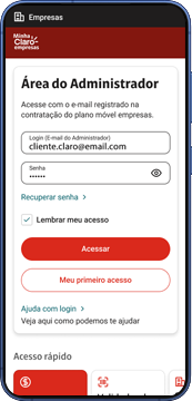 Minha Claro empresas Minha Claro empresas