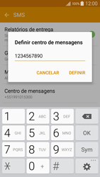 Como configurar o telefone para receber mensagens - Samsung Galaxy A5 - Passo 9