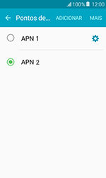 Como configurar a internet do seu aparelho (APN) - Samsung Galaxy J1 - Passo 17