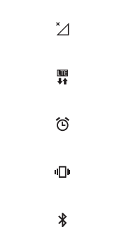 Explicação dos ícones - LG K12+ - Passo 1
