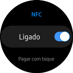 Como ativar a função NFC no Galaxy Watch - Samsung Galaxy Watch - Passo 6