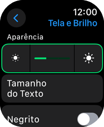 Como ajustar o brilho da tela - Apple Watch Series 9 - Passo 5