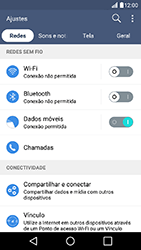 Como usar seu aparelho como um roteador de rede Wi-Fi - LG K10 - Passo 4