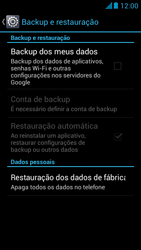 Como restaurar as configurações originais do seu aparelho - Huawei Ascend G510 - Passo 5