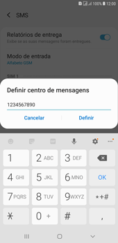 Como configurar o telefone para receber mensagens - Samsung Galaxy J4+ - Passo 9