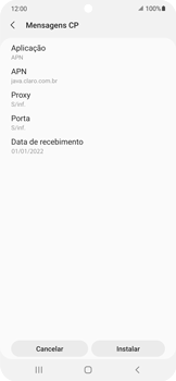 Como conectar à internet (APN automático) - Samsung Galaxy S22 - Passo 21