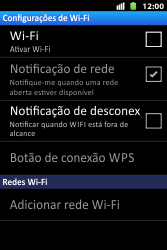 Como se conectar a uma rede Wi-Fi - Huawei U8667 - Passo 6