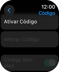 Como definir um código de bloqueio - Apple Watch Series 9 - Passo 4