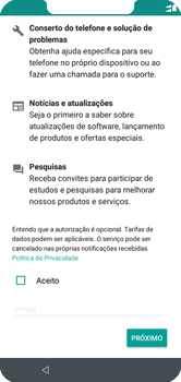 Como configurar pela primeira vez - Motorola One - Passo 20