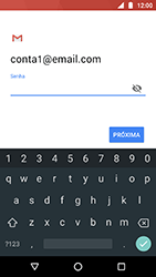 Como configurar seu celular para receber e enviar e-mails - Motorola Moto X4 - Passo 12