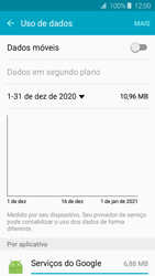 Como ativar e desativar uma rede de dados - Samsung Galaxy J2 Duos - Passo 7