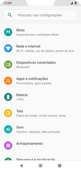 Como ativar e desativar uma rede de dados - Motorola Moto G7 Power - Passo 4