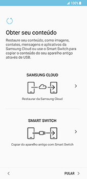 Como configurar pela primeira vez - Samsung Galaxy S8 - Passo 15