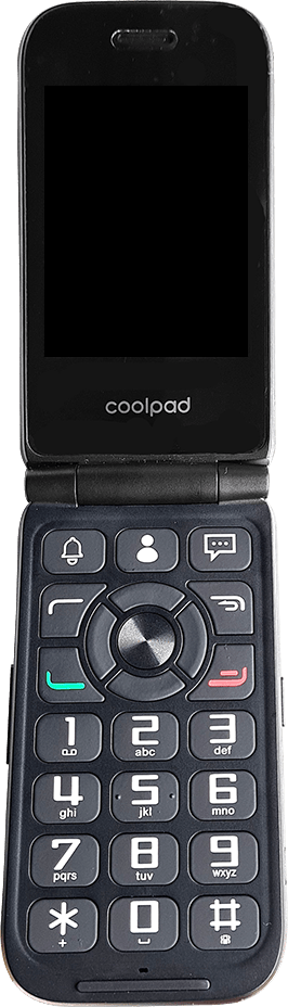 coolpad belleza flip phone