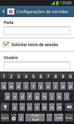 Como configurar seu celular para receber e enviar e-mails - Samsung Galaxy Grand Neo - Passo 15