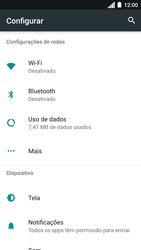 Como se conectar a uma rede Wi-Fi - Motorola Moto C Plus - Passo 4