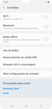 Como se conectar a uma rede Wi-Fi - Samsung Galaxy A10s - Passo 5