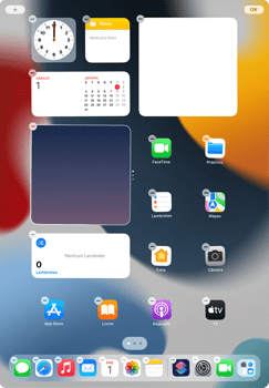 Como adicionar widgets na tela - Apple iPad Air - Passo 6