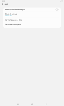 Como configurar o tablet para receber mensagens - Samsung Galaxy Tab S6 Lite - Passo 7