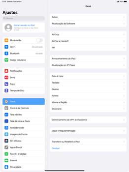 Como criar um resumo de notificações - Apple iPad 10,2 - Passo 2