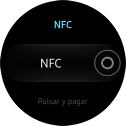 Configuración de NFC/pago, Conexiones y Red, Gear S3