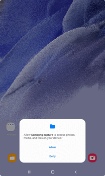 How to Capture Screen in Samsung Galaxy Tab A7 - Take a Screenshot 