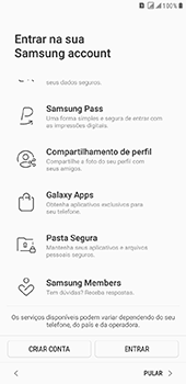 Como configurar pela primeira vez - Samsung Galaxy J8 - Passo 18