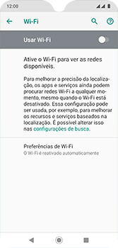 Como se conectar a uma rede Wi-Fi - Motorola Moto G7 - Passo 6