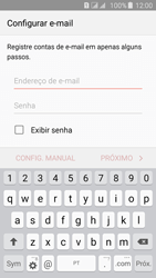 Como configurar seu celular para receber e enviar e-mails - Samsung Galaxy J5 - Passo 5