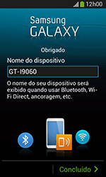 Como configurar pela primeira vez - Samsung Galaxy Grand Neo - Passo 15