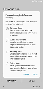 Como configurar pela primeira vez - Samsung Galaxy J8 - Passo 19