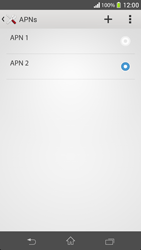 Como configurar a internet do seu aparelho (APN) - Sony Xperia SP - Passo 17