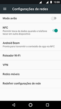 Como configurar a internet do seu aparelho (APN) - Motorola Moto Z2 Play - Passo 7