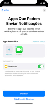 Como ativar o modo Foco - Apple iOS 15 Apple iOS 15 - Passo 15