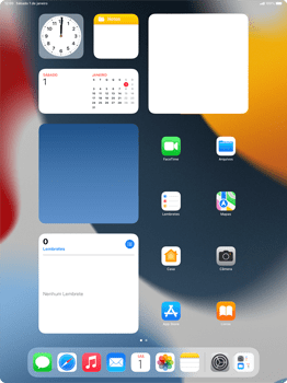 Como adicionar widgets na tela - Apple iPad 10,2 - Passo 7