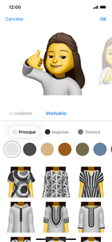 Como criar um Memoji - Apple iOS 15 Apple iOS 15 - Passo 41