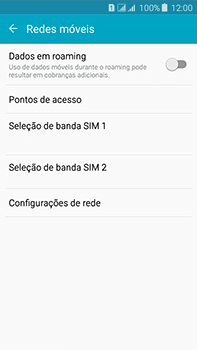 Como configurar a internet do seu aparelho (APN) - Samsung Galaxy J7 - Passo 8