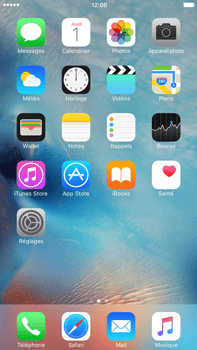 Personnaliser l'écran d'accueil, Apple iPhone 6s Plus