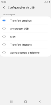 Como transferir arquivos do computador (Windows) para seu aparelho - Samsung Galaxy A01 Core - Passo 5