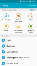 Como se conectar a uma rede Wi-Fi - Samsung Galaxy J3 Duos - Passo 4