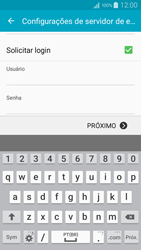 Como configurar seu celular para receber e enviar e-mails - Samsung Galaxy A5 - Passo 13