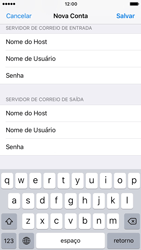 Como configurar seu celular para receber e enviar e-mails - Apple iOS 10 Apple iOS 10 - Passo 14