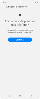 Como ativar o eSIM através do QR Code recebido via e-mail - Samsung Galaxy Z Flip - Passo 18