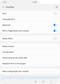 Como se conectar a uma rede Wi-Fi - Samsung Galaxy Fold - Passo 5